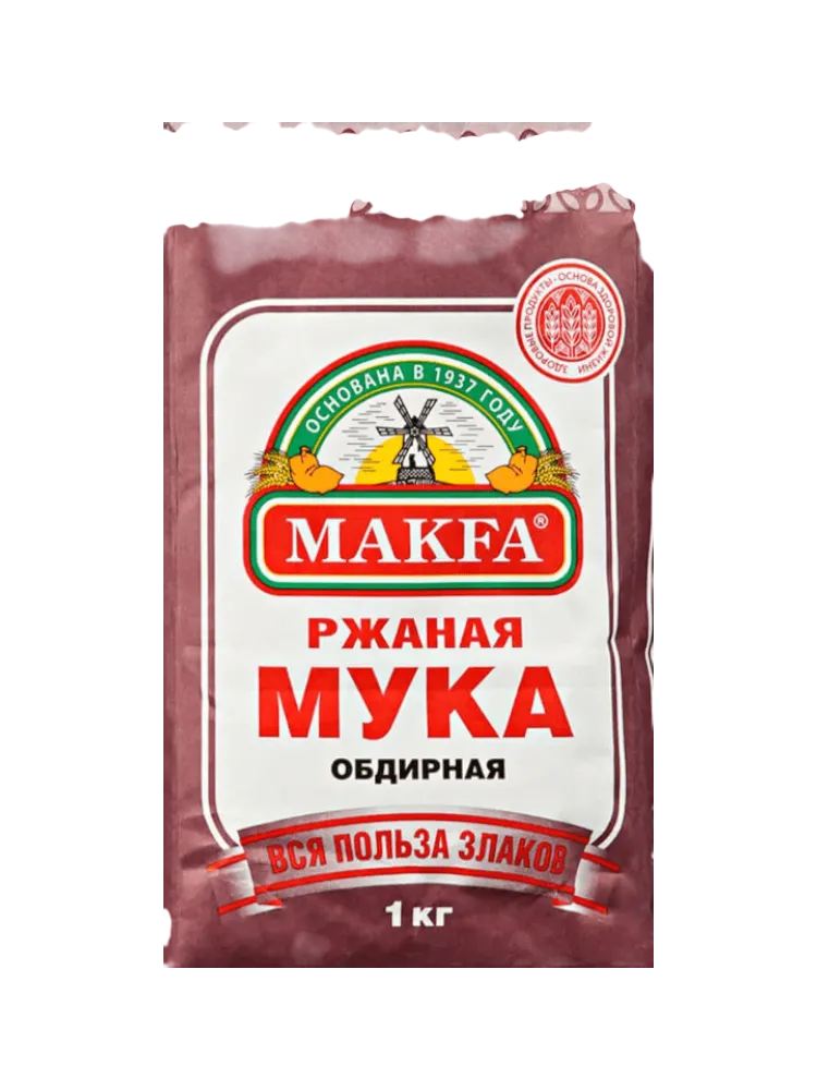 МУКА МАКФА 1КГ РЖАНАЯ