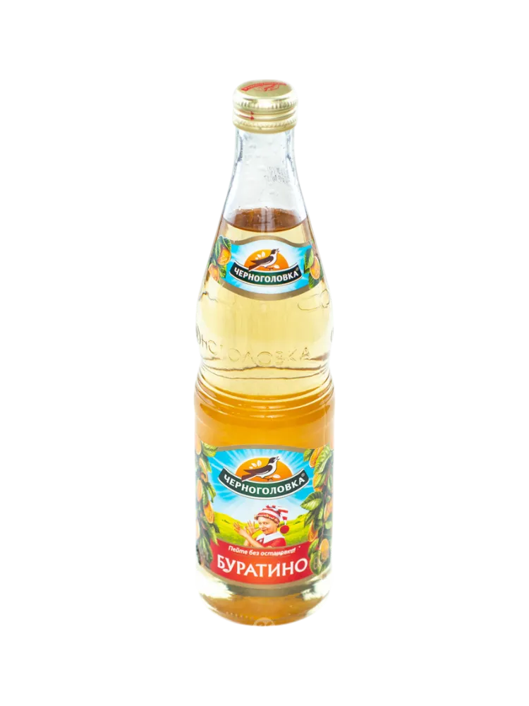 ЛИМОНАД ЧЕРНОГОЛОВКА 0.5Л БУРАТИНОСТЕКЛО