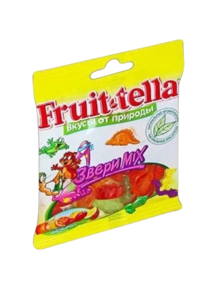 ЖЕВ МАРМЕЛАД FRUITTELLA 70Г ЗВЕРИ МИКС 
