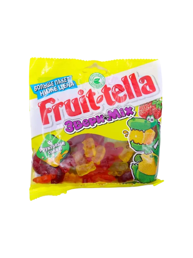 ЖЕВ МАРМЕЛАД FRUITTELLA 150Г ЗВЕРИ МИКС 