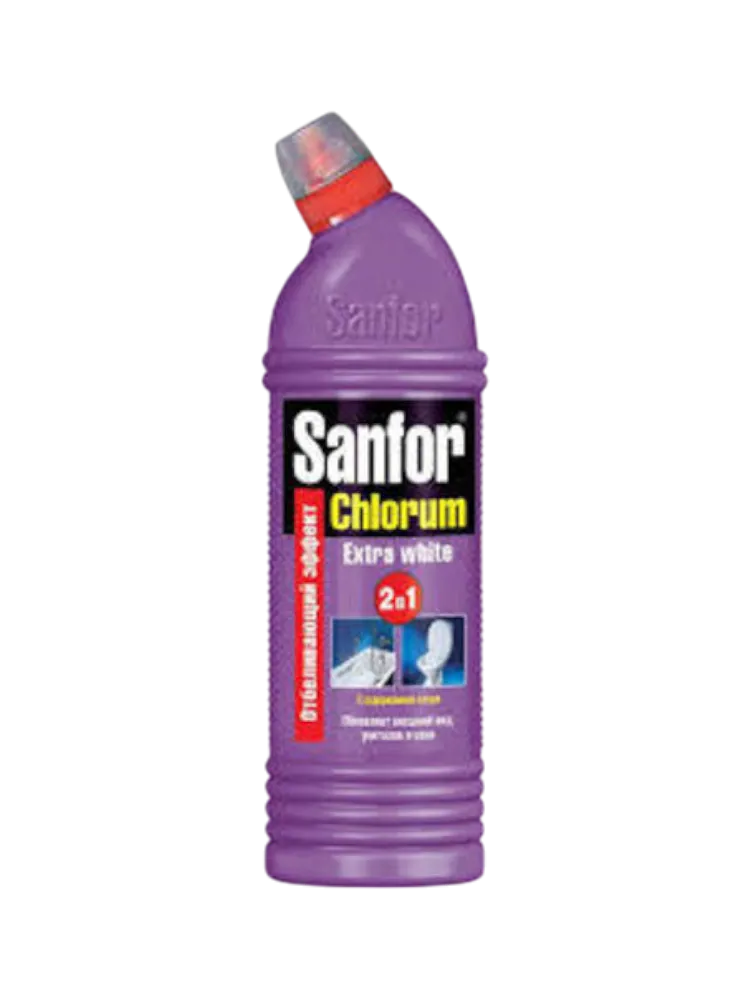 СР-ВО ГЕЛЬ SANFOR 750Г CHLORUM EXTRA WHITE 2В1 