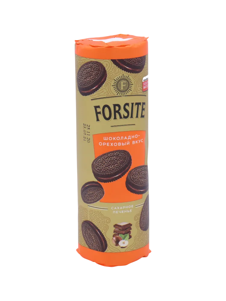 ЯШКИНО ПЕЧЕНЬЕ FORSITE 208Г ШОК-ОРЕХ