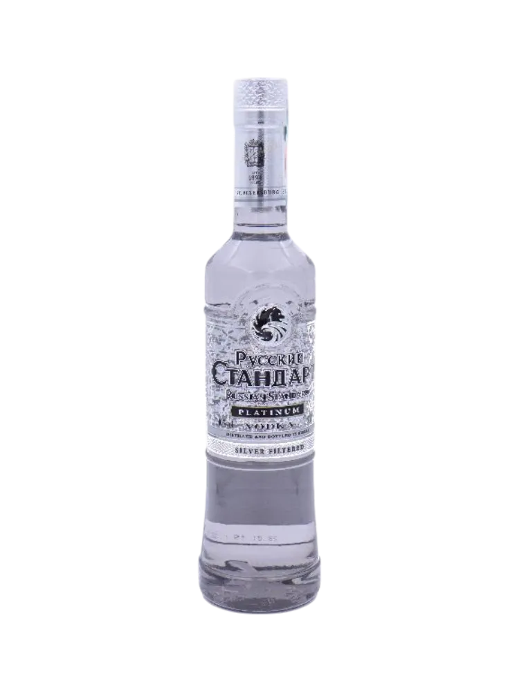 ВОДКА РУССКИЙ СТАНДАРТ PLATINUM 0.5Л - фото 1