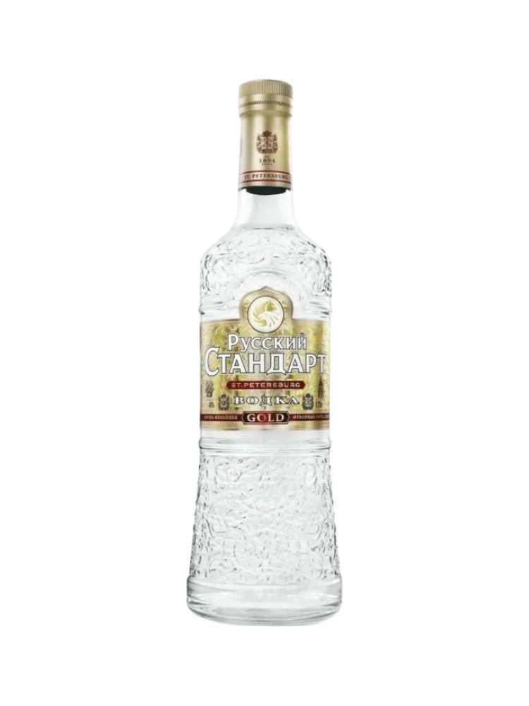 ВОДКА РУССКИЙ СТАНДАРТ 0.7Л GOLD  - фото 1