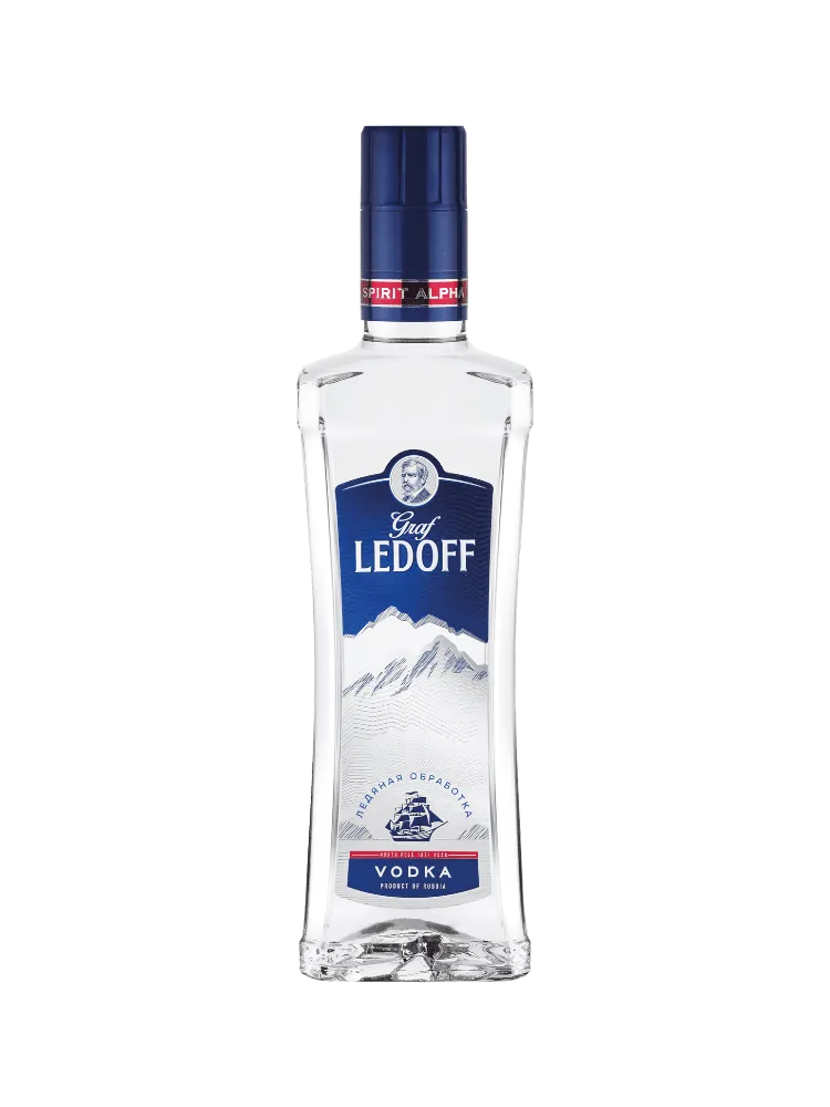ВОДКА GRAF LEDOFF 0.5Л  - фото 1