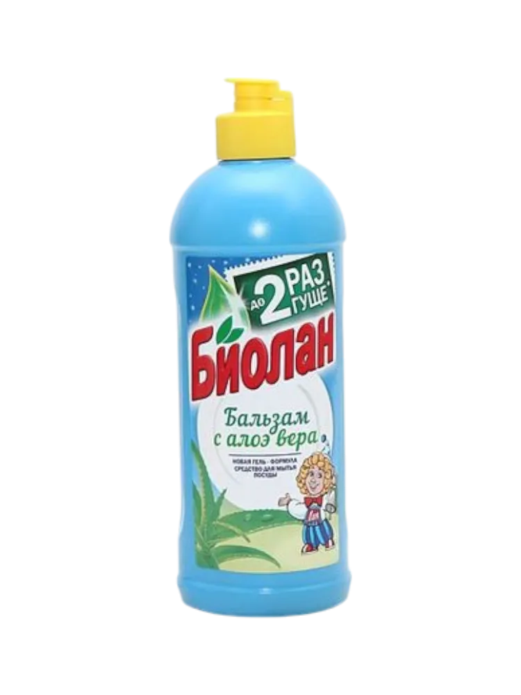 МОЮЩЕЕ СР-ВО БИОЛАН 450ГАЛОЭ ВЕРА Д/ПОСУДЫ