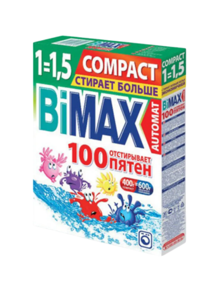 СТИР ПОР BIMAX 400Г 100 ПЯТЕН АВТОМАТ