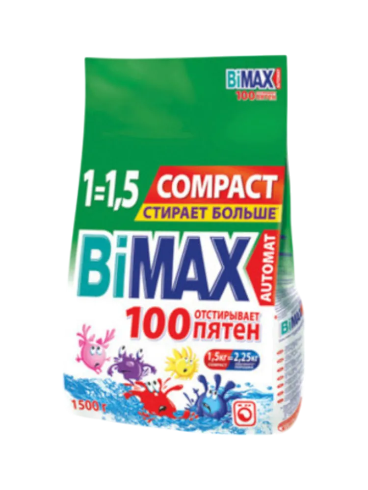 СТИР ПОР BIMAX 1.5КГ 100 ПЯТЕН АВТОМАТ