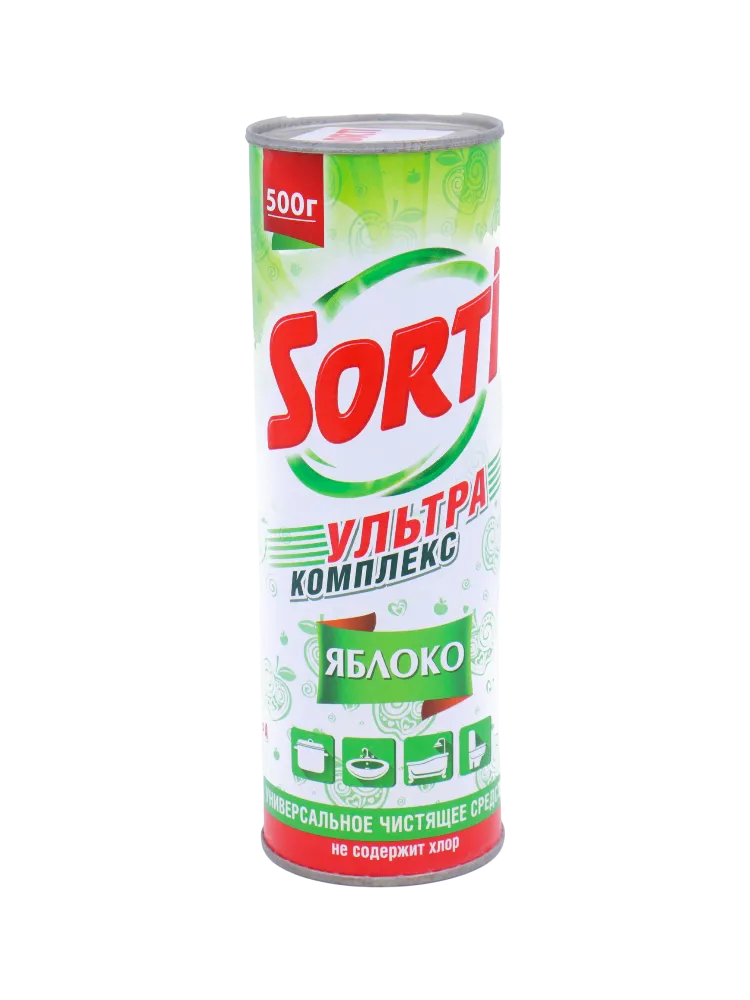 ЧИСТ СР-ВО SORTI 500Г ЯБЛОКО