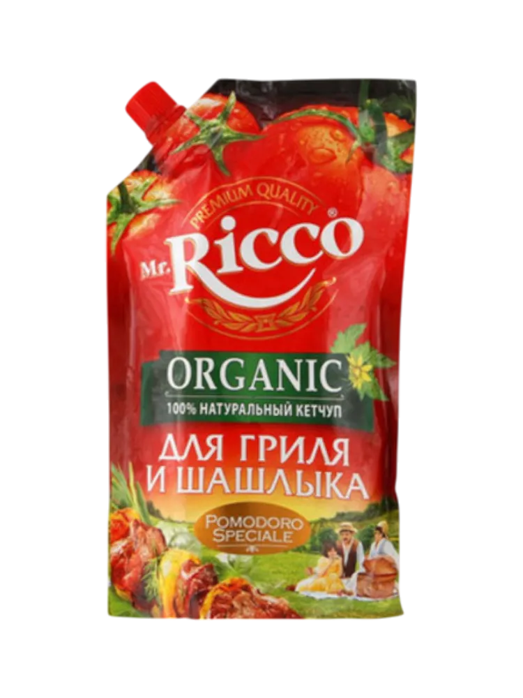 КЕТЧУП MR RICCO 350Г POMODORO ШАШЛЫЧНЫЙ Д/П ДОЗ