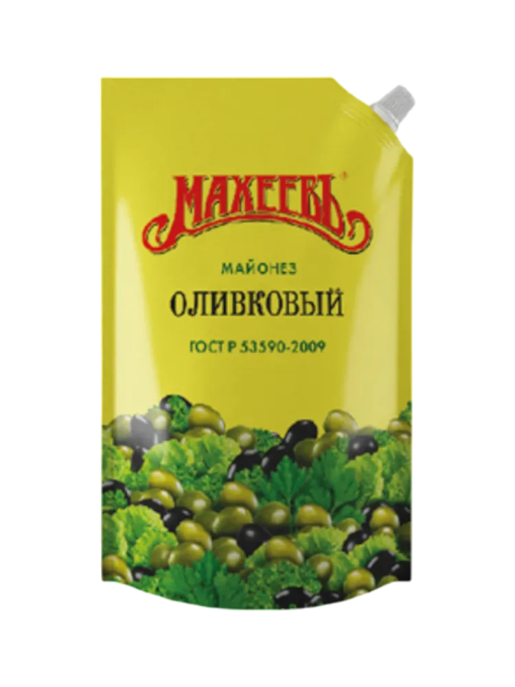 МАЙОНЕЗ МАХЕЕВ 380Г ЗОЛОТОЙ ОЛИВКОВЫЙ Д/П 