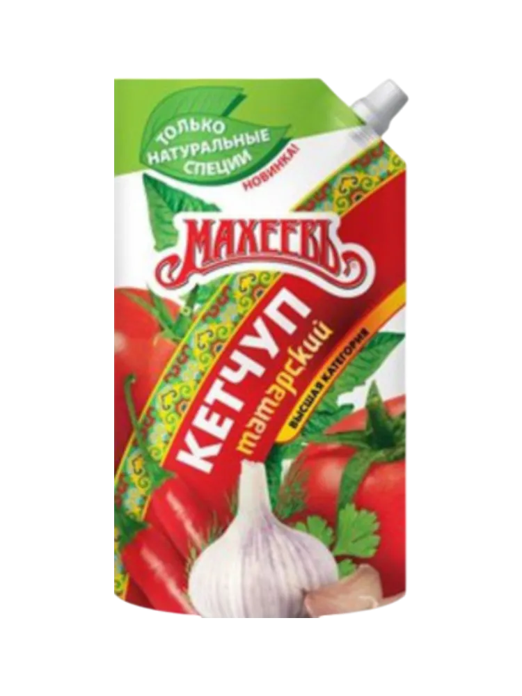 КЕТЧУП МАХЕЕВ 500Г ТАТАРСКИЙ Д/П 