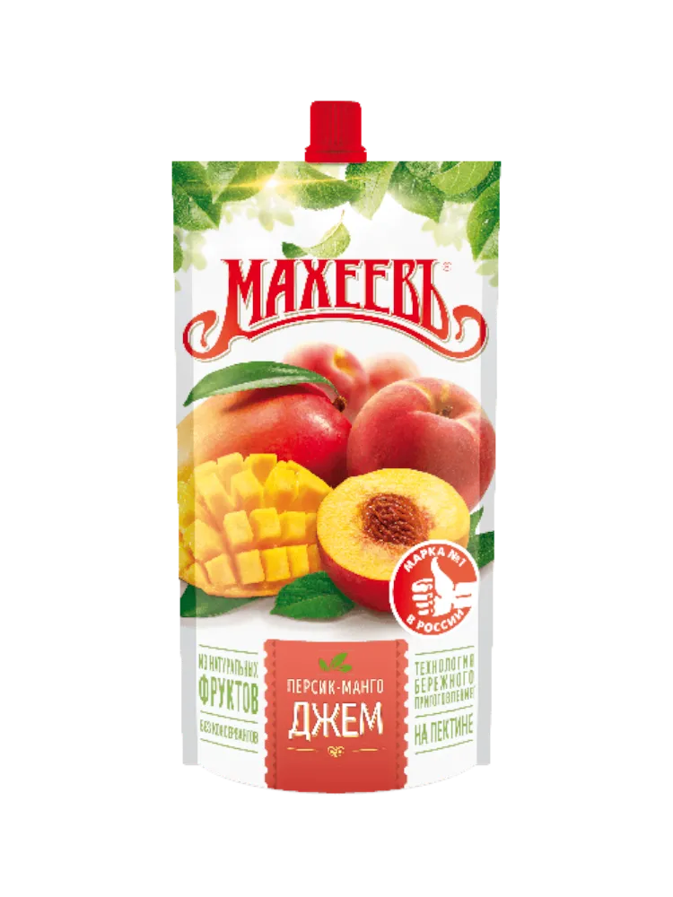 ДЖЕМ МАХЕЕВ 300Г ПЕРСИК/МАНГО Д/П 