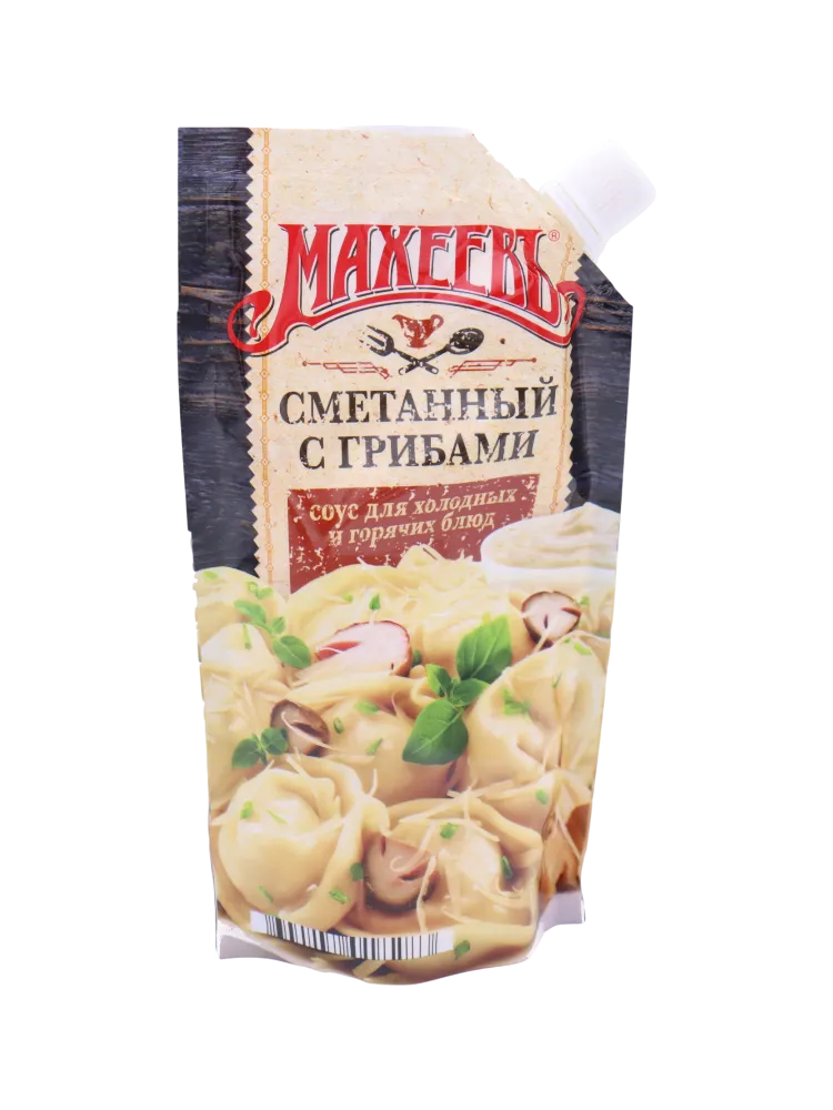 СОУС МАЙОНЕЗНЫЙ МАХЕЕВЪ 200МЛ СМЕТАННЫЙ С ГРИБАМИ Д/П ДОЗ