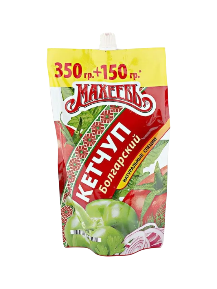 КЕТЧУП МАХЕЕВ 300Г БОЛГАРСКИЙ Д/П 