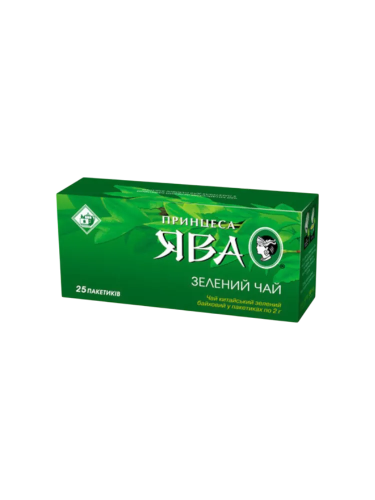 ЧАЙ ЯВА 25ШТ ЗЕЛЕНЫЙ