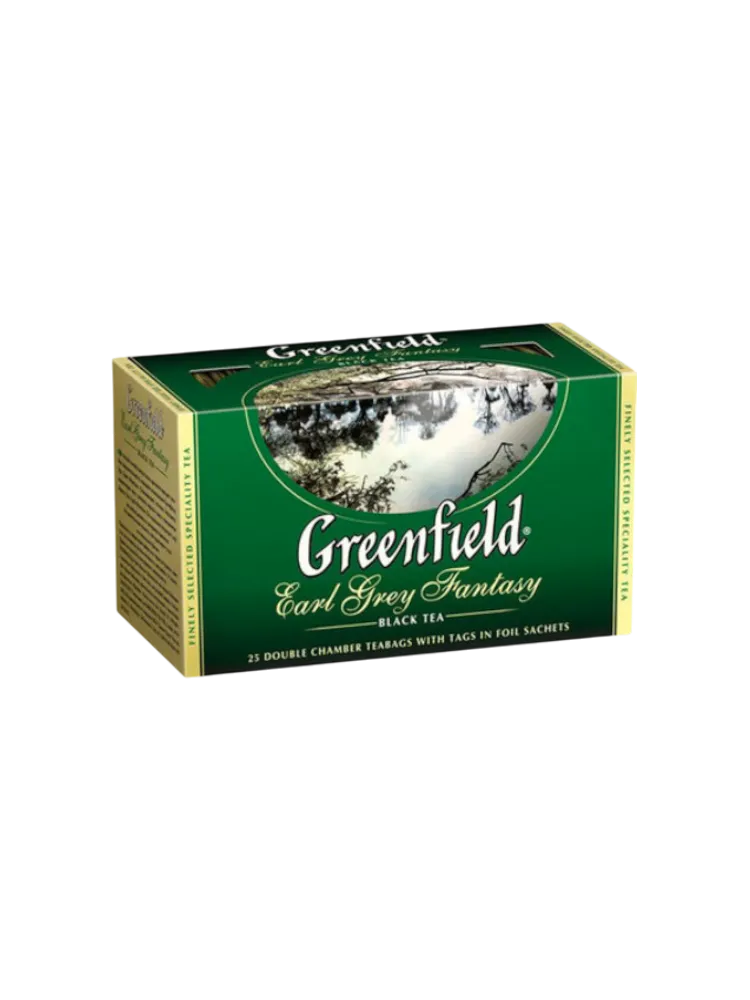 ЧАЙ GREENFIELD 25ШТ EARL GREY FANTASY