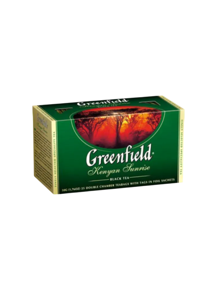 ЧАЙ GREENFIELD 25ШТ KENIAN SUNRISE
