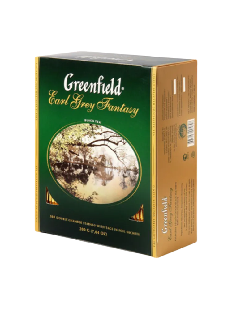 ЧАЙ GREENFIELD 100ШТ EARL GREY FANTASY