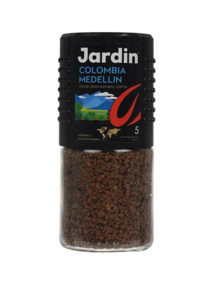 КОФЕ JARDIN 95Г КОЛОМБИЯ МЕДЕЛИН СТ/Б