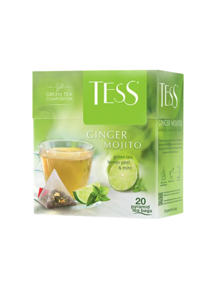 ЧАЙ TESS 20ШТ GINGER MOJITO