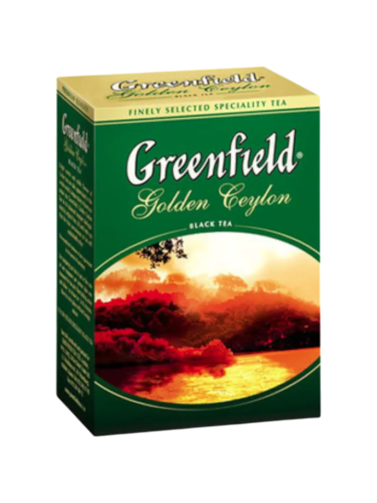 ЧАЙ GREENFIELD 200Г GOLDEN CEYLON BLACK