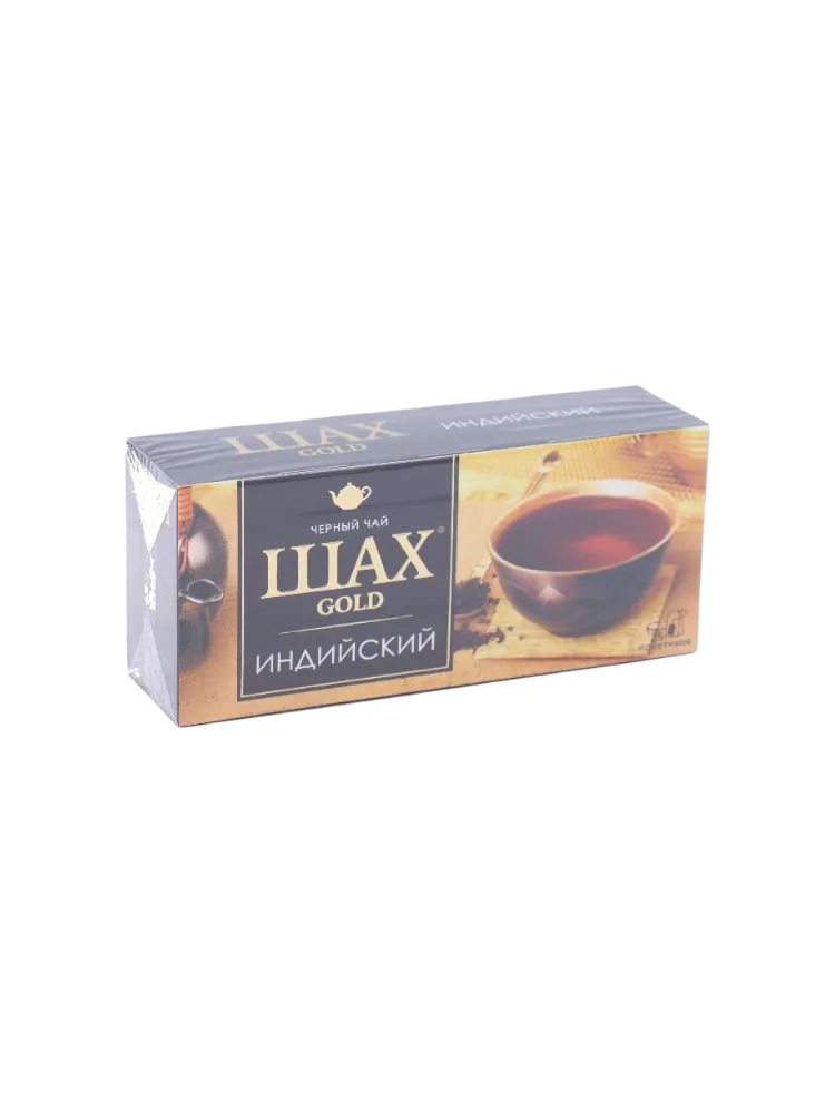 ЧАЙ ШАХ ГОЛД 25ШТ 