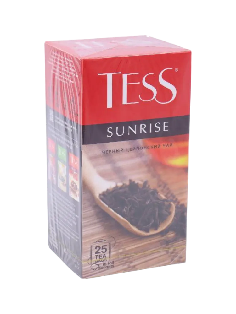ЧАЙ TESS 1.8Г*25ШТ SUNRISE