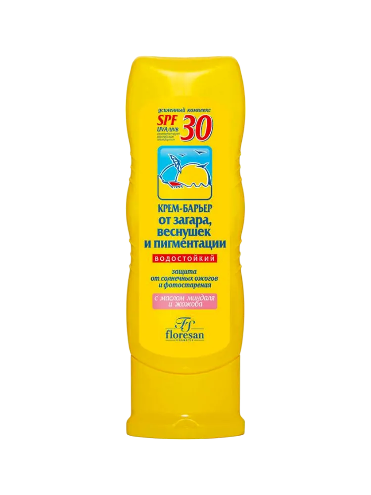 КРЕМ БАРЬЕР FLORESAN 125МЛ ОТ ЗАГАРА SPF30 F114