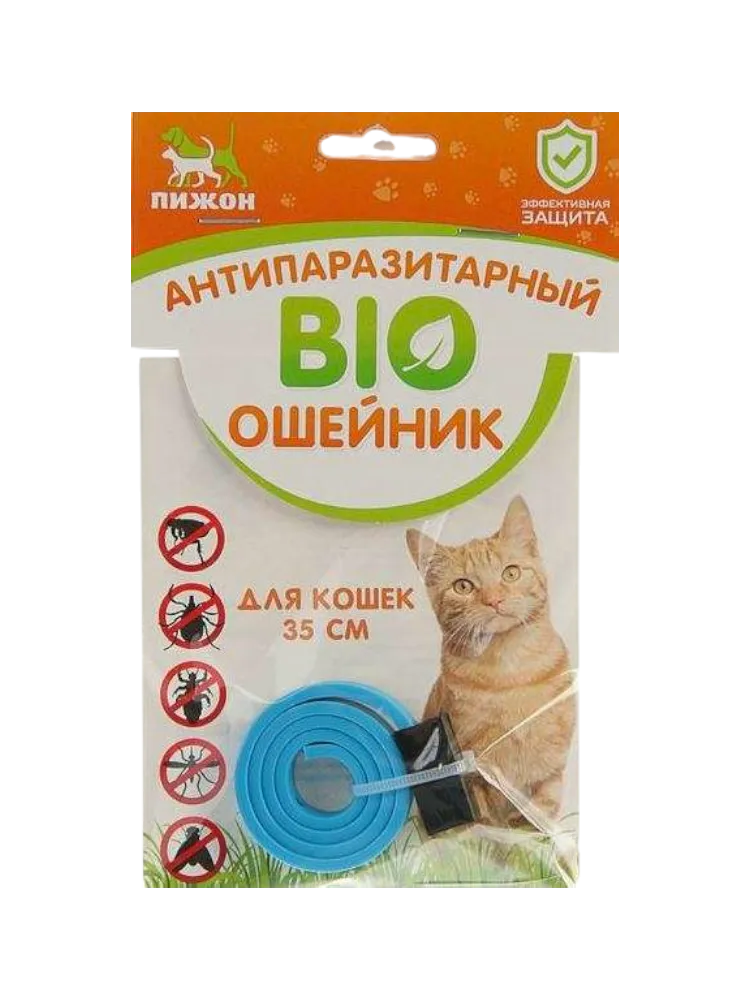 ОШЕЙНИК Д/КОШЕК П/БЛОХ/КЛЕЩЕЙ 35СМ