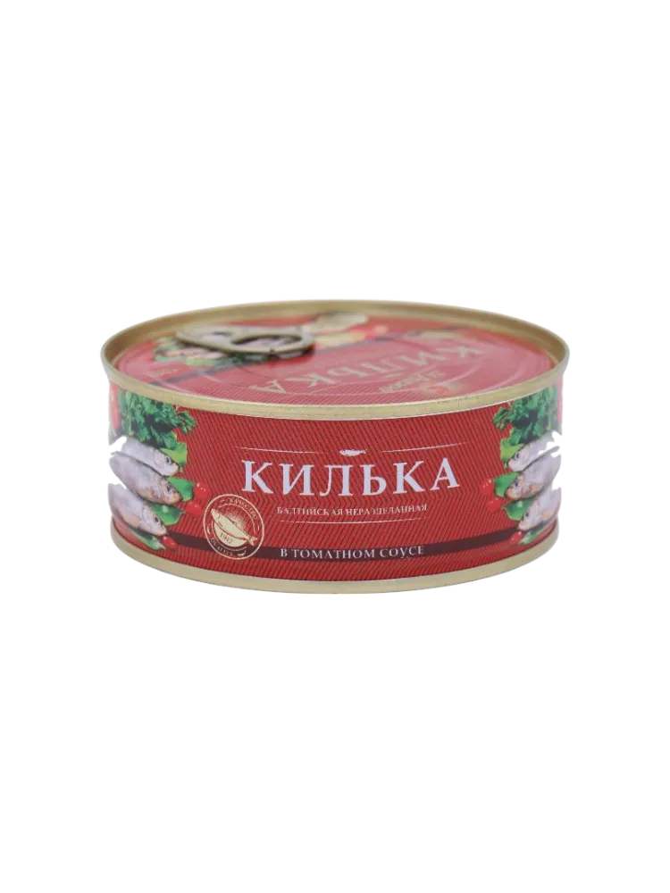 КОНСЕРВЫ КИЛЬКА 240Г БАЛТИЙСКАЯ НЕРАЗД В Т/СЗА РОДИНУ