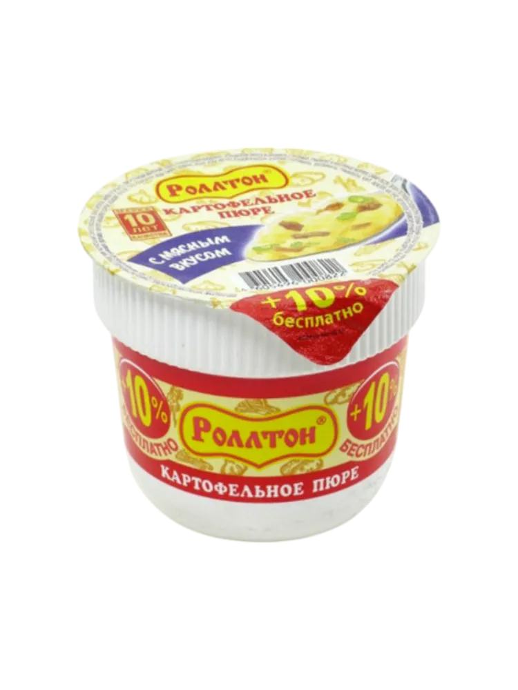 ПЮРЕ КАРТОФ РОЛЛТОН 40Г МЯСО