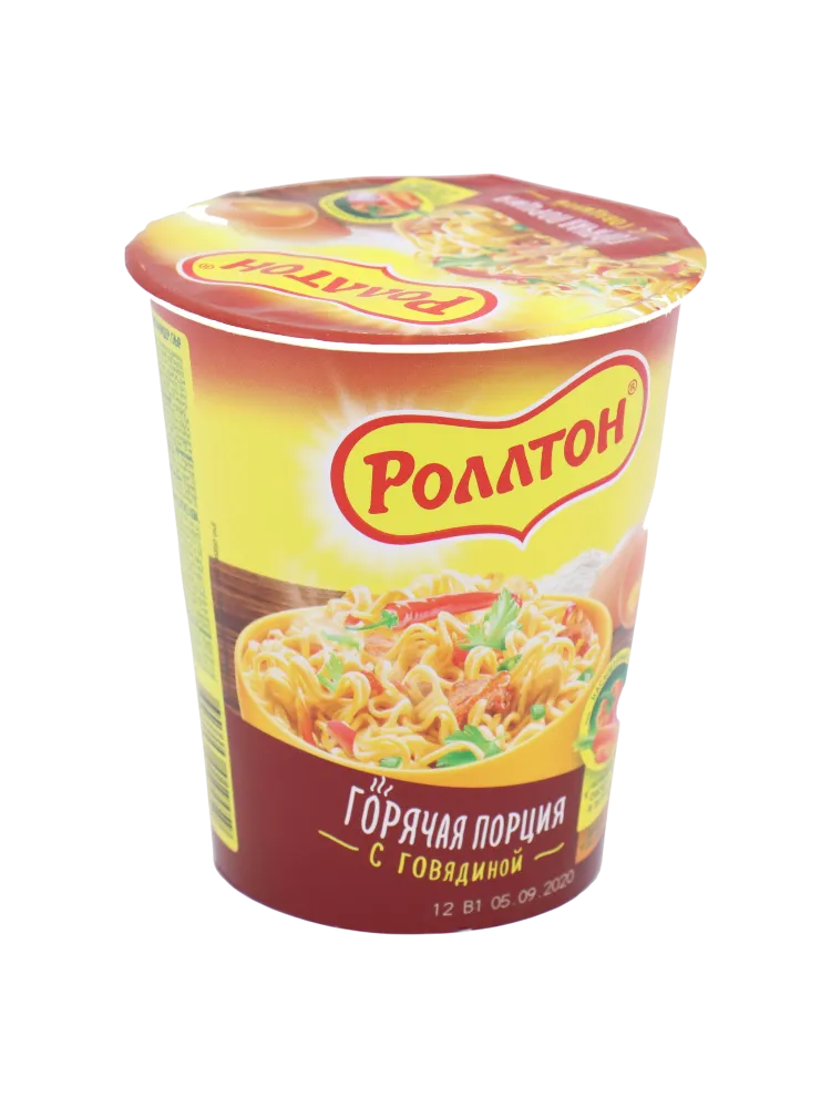 ЛАПША РОЛЛТОН ВПБ 70Г ГОВЯДИНА СТАКАН ВИТАМИН