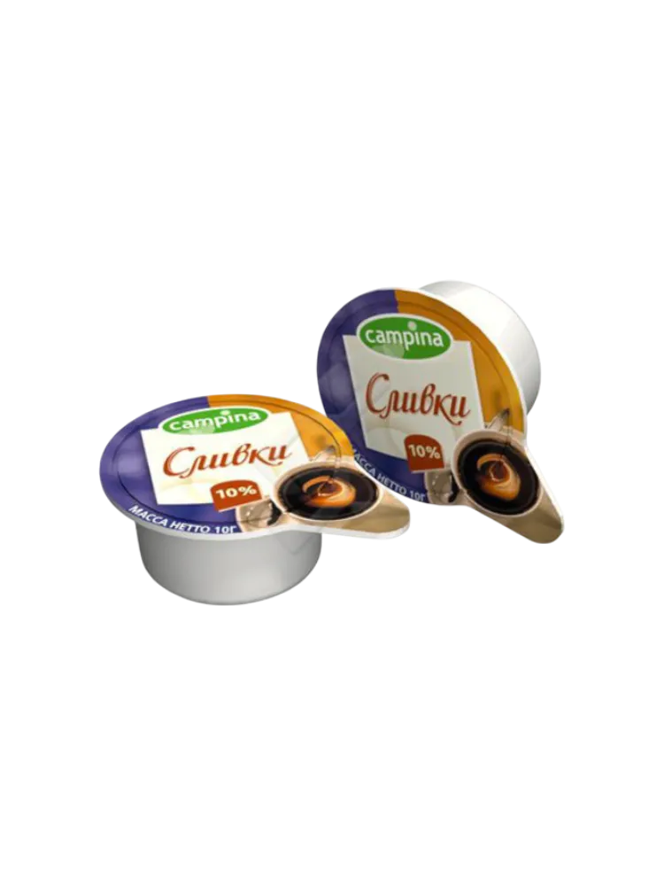 СЛИВКИ CAMPINA 10Г ПОРЦИОННЫЕ 10ШТ