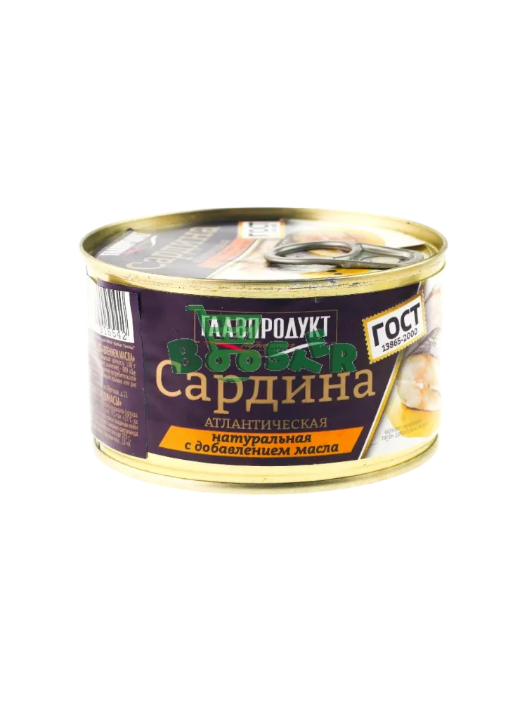 КОНСЕРВЫ ГЛАВПРОДУКТ 250Г САРДИНА В/М КЛЮЧ
