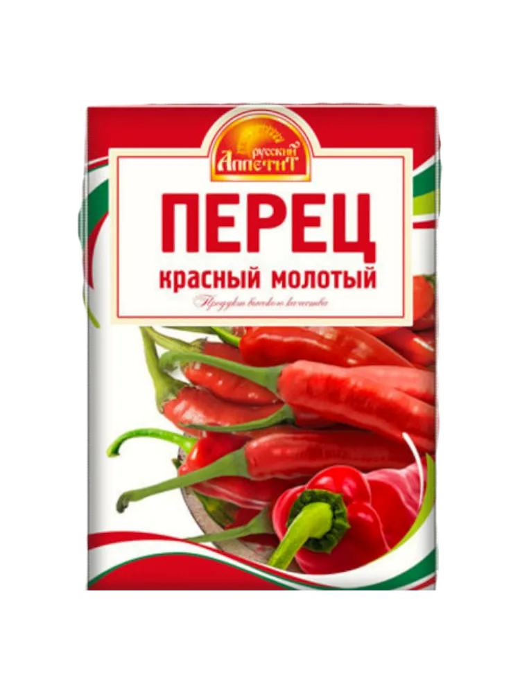 ПРИПРАВА РУССКИЙ АППЕТИТ 10Г ПЕРЕЦ КРАСНЫЙ МОЛОТЫЙ 
