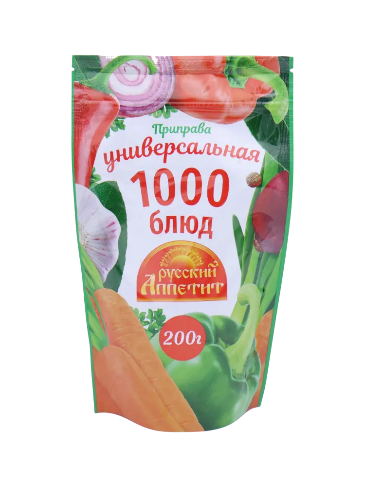 ПРИПРАВА РУССКИЙ АППЕТИТ 200Г УНИВЕРСАЛЬНАЯ 1000БЛЮД 