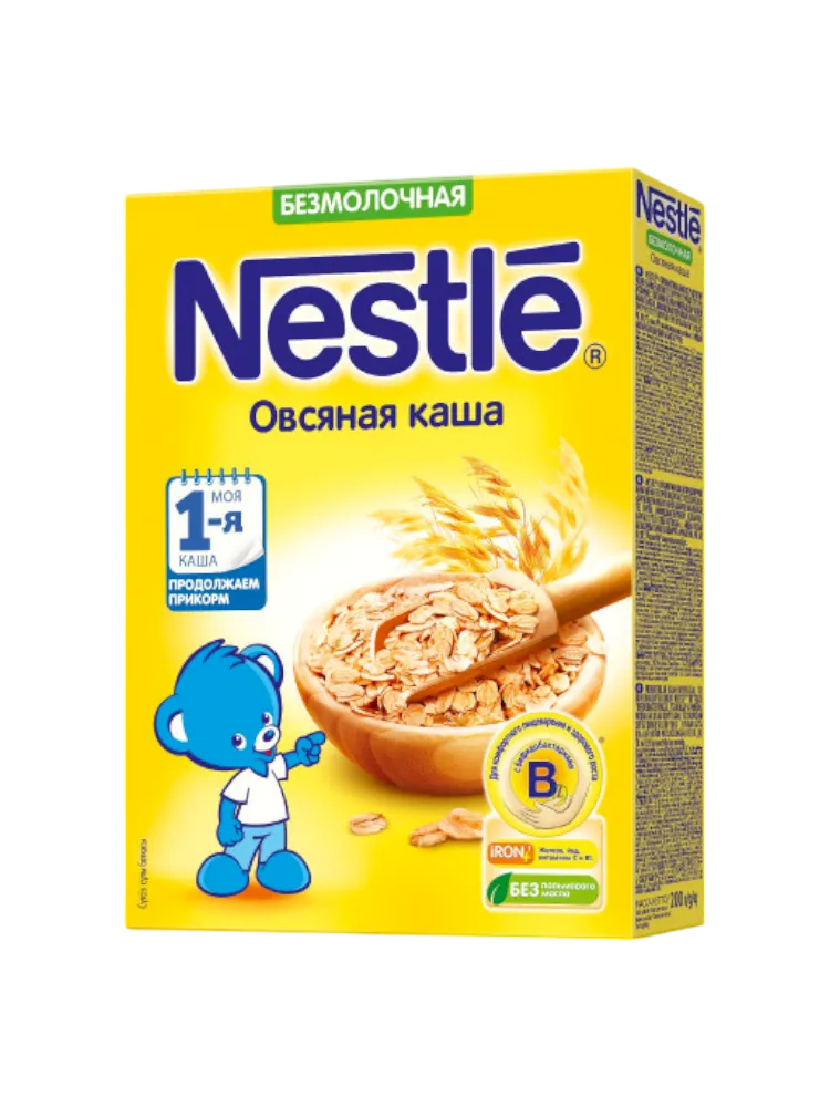 КАША NESTLE Б/М 200Г ОВСЯНАЯ