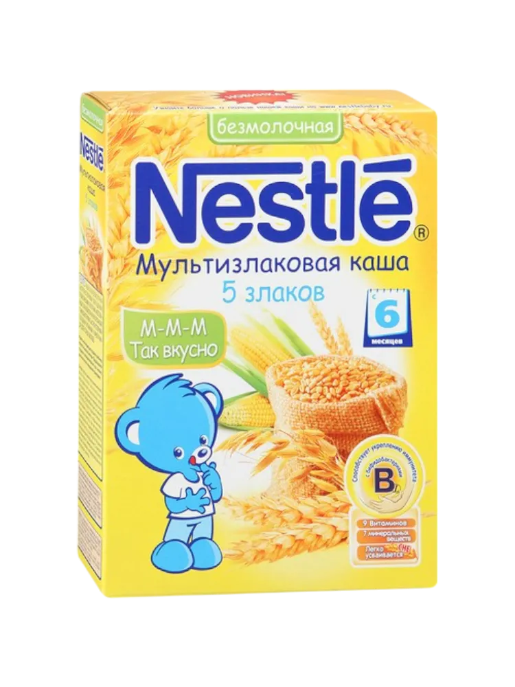 КАША NESTLE 200Г МУЛЬТИЗЛАКОВАЯ 5 ЗЛАКОВ