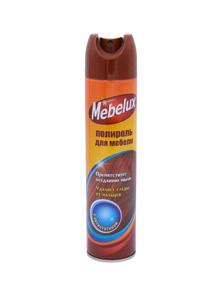 ПОЛИРОЛЬ MEBELUX 300МЛ С АНТИСТАТИКОМ