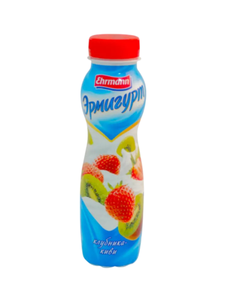 ЙОГУРТ ЭРМИГУРТ 290Г 1.2% КЛУБНИКА-КИВИ ПИТ 