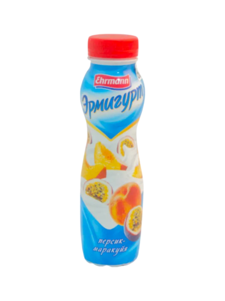 ЙОГУРТ ЭРМИГУРТ 290Г 1.2% ПЕРСИК-МАРАКУЙЯ ПИТ 