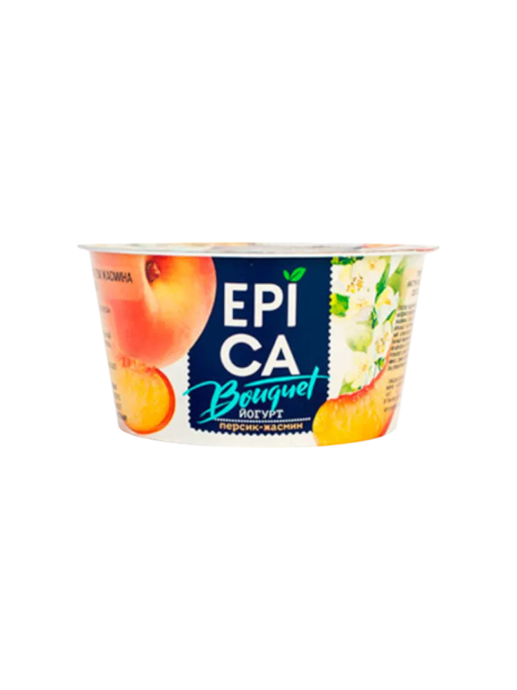 ЙОГУРТ EPICA 130Г 4.8% ПЕРСИК/МАРАКУЙЯ