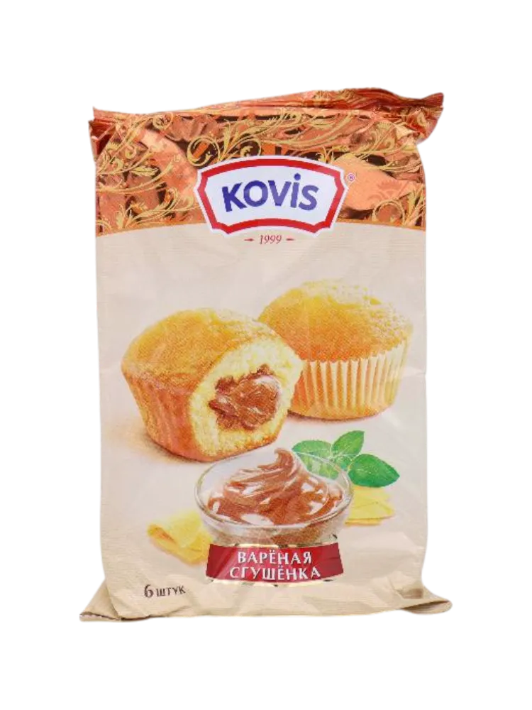 МИНИ-МАФФИНЫ KOVIS 200Г ВАР СГУЩ