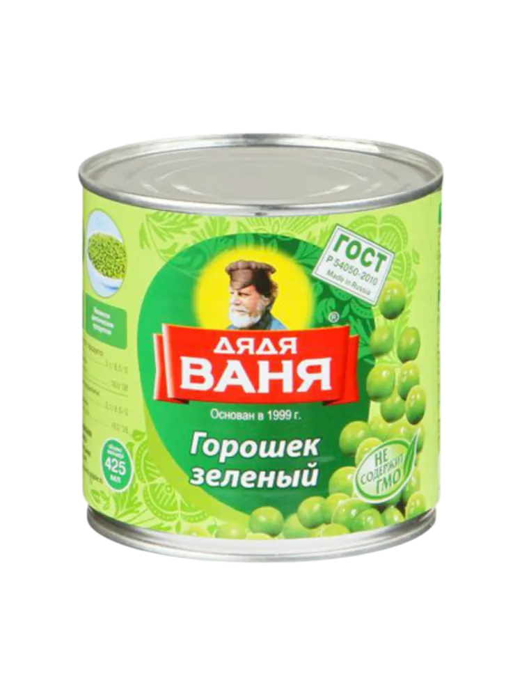 ГОРОШЕК ЗЕЛ ДЯДЯ ВАНЯ 425МЛ