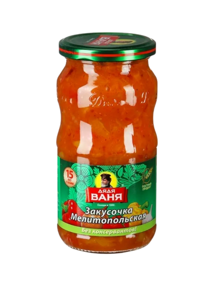 ЗАКУСОЧКА ДЯДЯ ВАНЯ 460Г МЕЛИТОПОЛЬСКАЯ