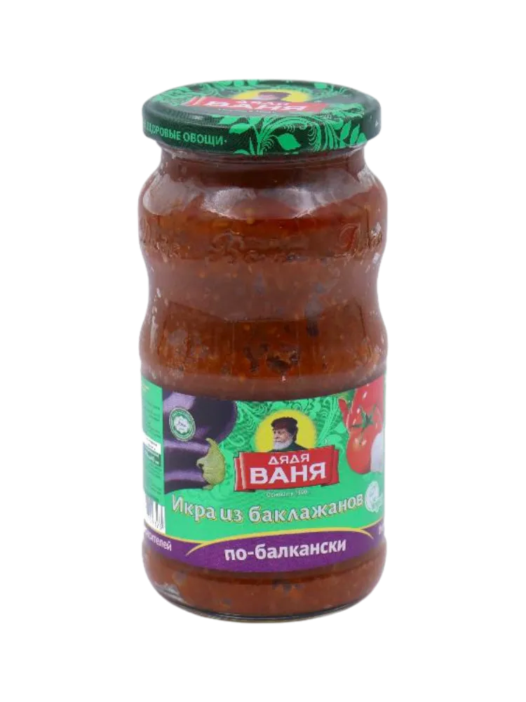 ИКРА ДЯДЯ ВАНЯ 460Г БАКЛАЖАНЫ ПО-БАЛКАНСКИ