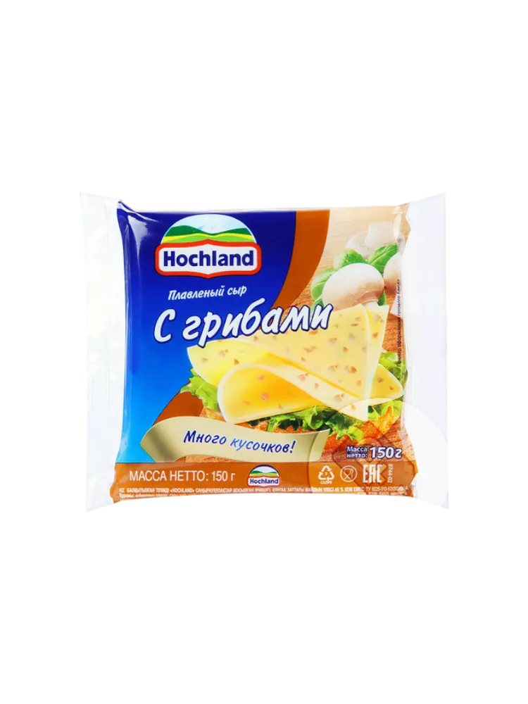 СЫР HOCHLAND 150Г ГРИБЫ