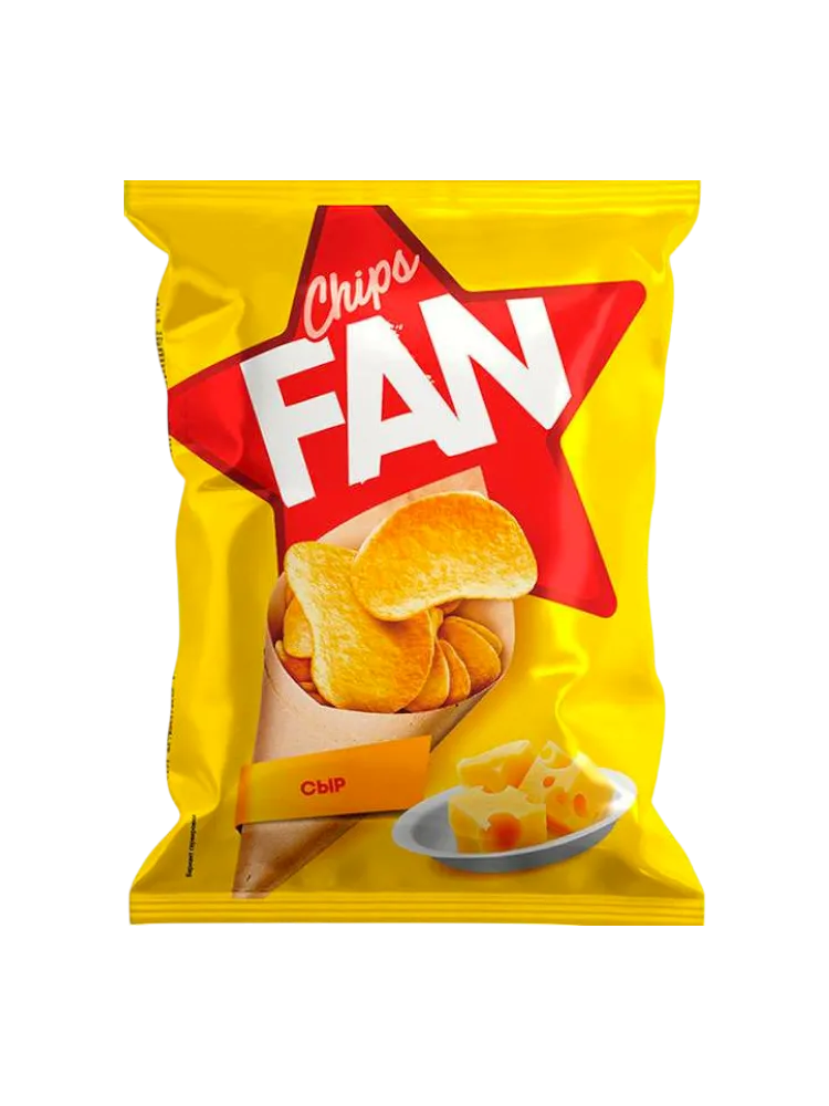 ЧИПСЫ FAN 120Г СЫР