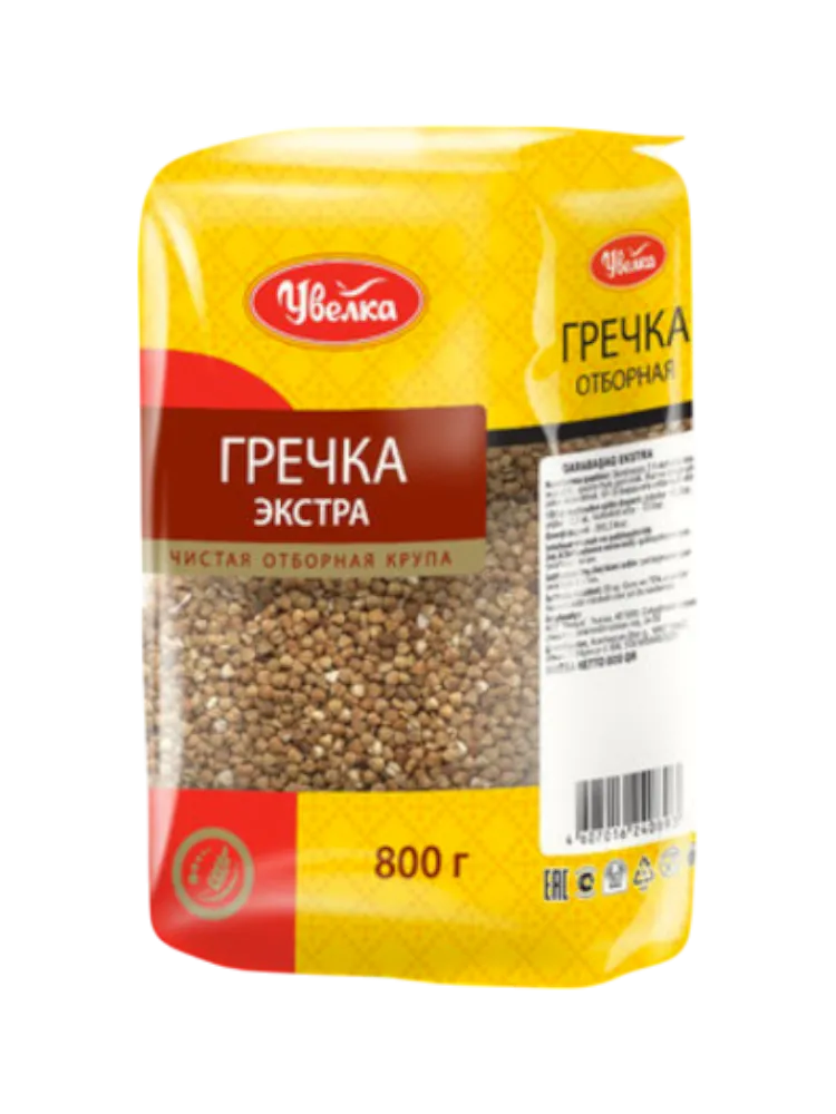 КРУПА УВЕЛКА 800Г ГРЕЧНЕВАЯ
